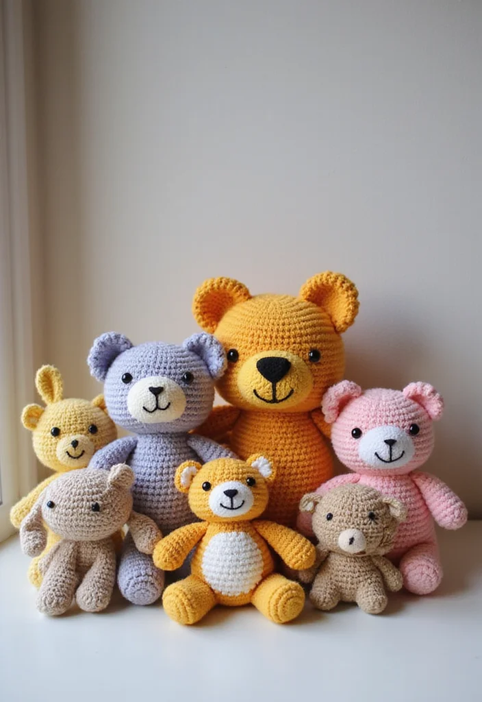 Step-by-Step Guide to Baby Crochet Patterns Free Featuring 20 Sweet Inspirations - 4. Sweet Animal Plushies