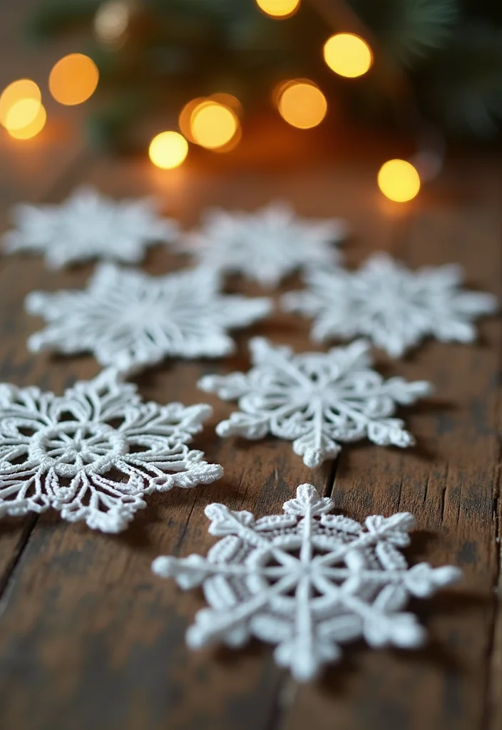 Step-by-Step Guide to Crochet Christmas Ornaments Free Featuring 17 Festive Inspirations - 1. Classic Crochet Snowflakes