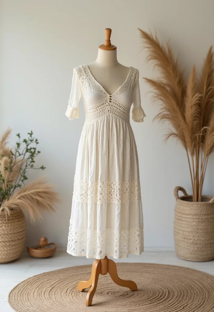 Step-by-Step Guide to Crochet Dress Pattern Free Featuring 20 Stylish Inspirations - 15. The Casual Day Dress