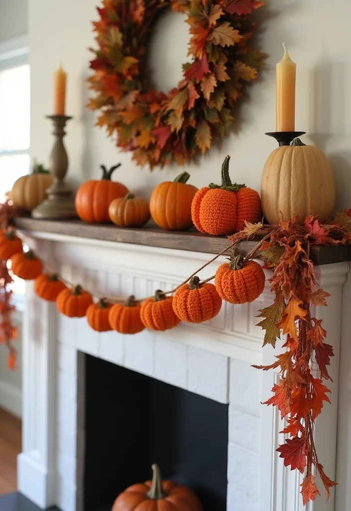 Step-by-Step Guide to Crochet Pumpkin Free Pattern with 18 Festive Craft Inspirations - 2. Festive Pumpkin Garland