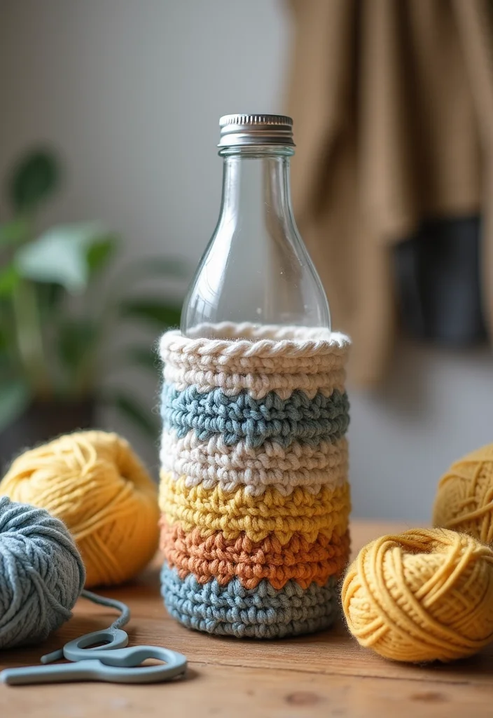 Step-by-Step Guide to Crochet Water Bottle Holder with 20 Useful Craft Inspirations - 10. Finishing Touches