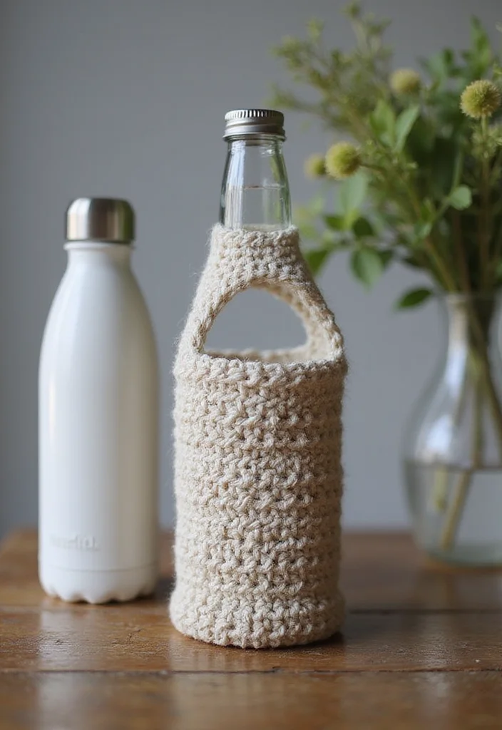 Step-by-Step Guide to Crochet Water Bottle Holder with 20 Useful Craft Inspirations - 17. Make It a Gift