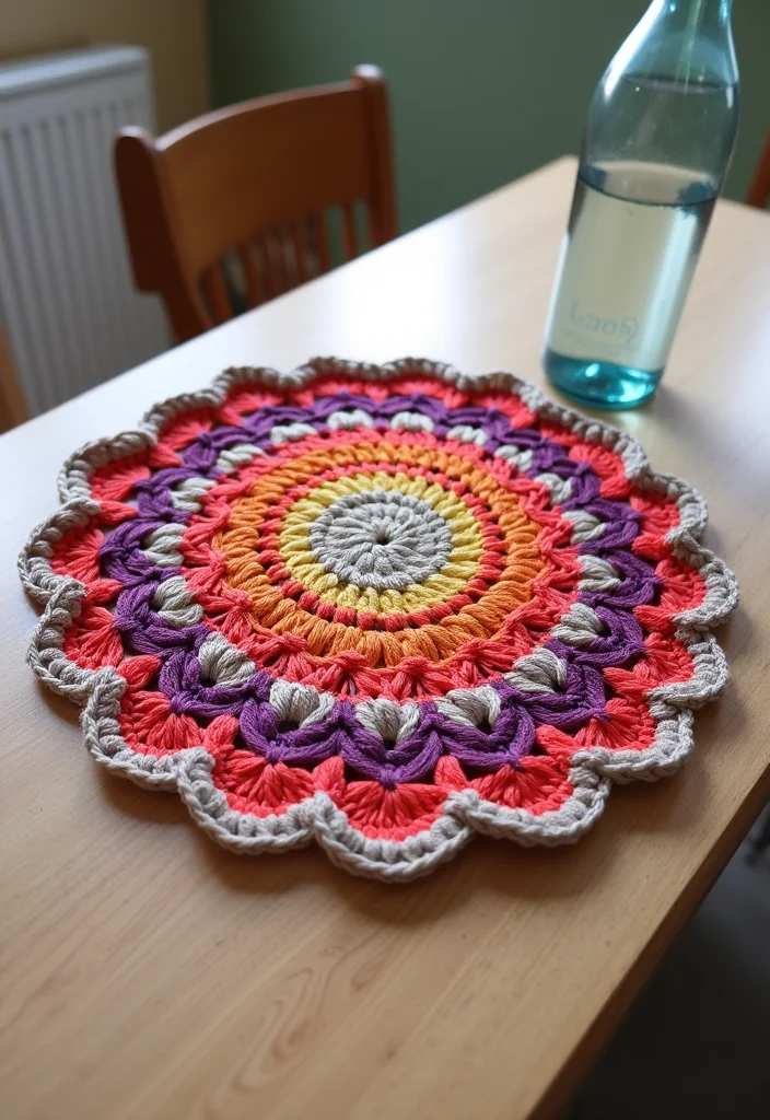 Step-by-Step Guide to Crochet Water Bottle Holder with 20 Useful Craft Inspirations - 8. Create a Bottom for Stability