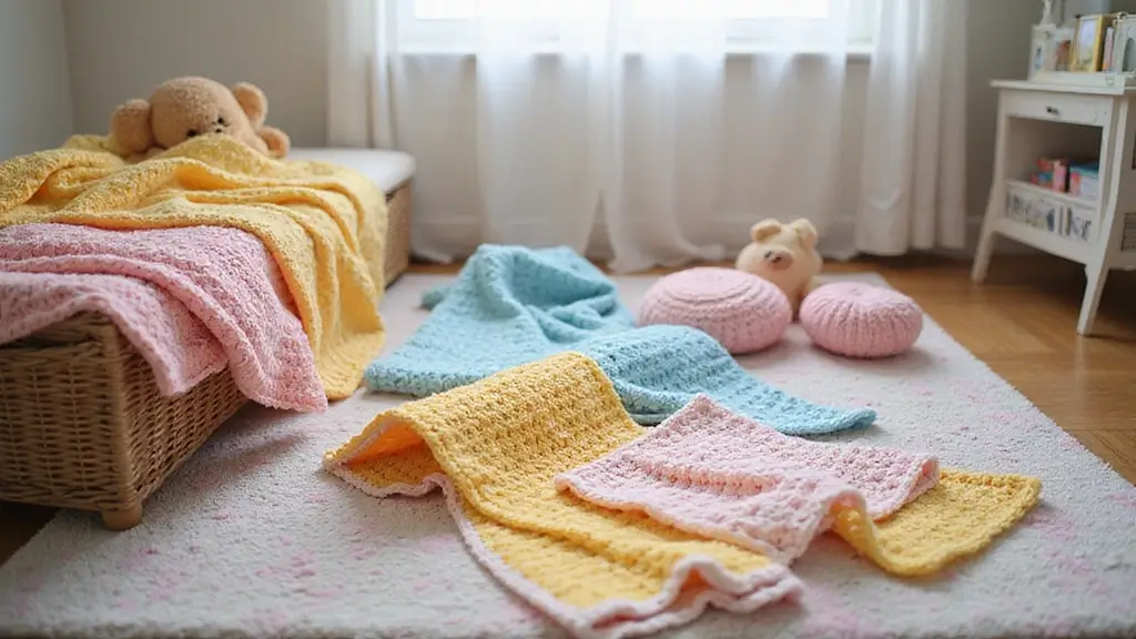 25 Colorful Crochet Patterns for Baby Blankets