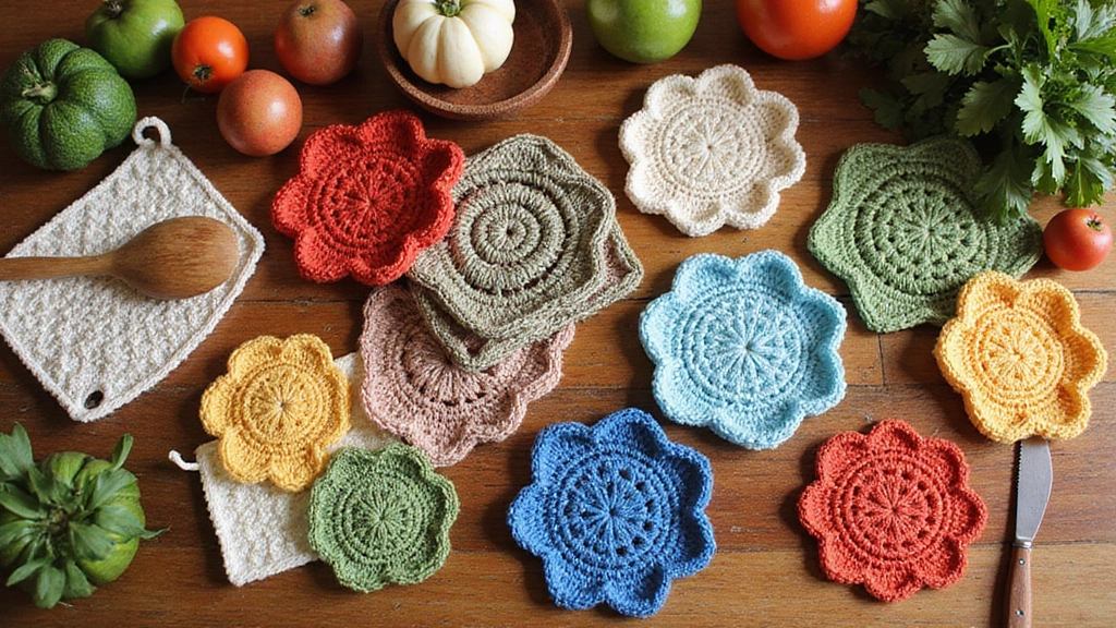 25 Crochet Pot Holders Free Pattern Ideas for Kitchen Decor and Gifting