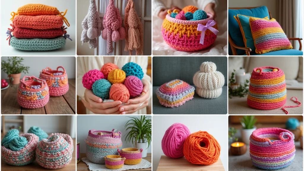 Step-by-Step Guide to Scrap Yarn Crochet Projects: Showcasing 20 Fun and Resourceful Inspirations